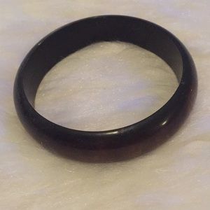 Acrylic wood look bracelet
